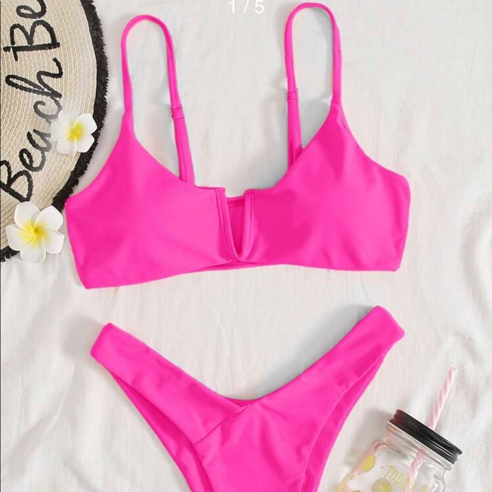 Shein Pink Bikini